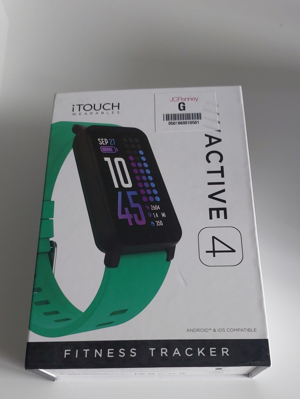 iTouch Active 4 Green Fitness Tracker -